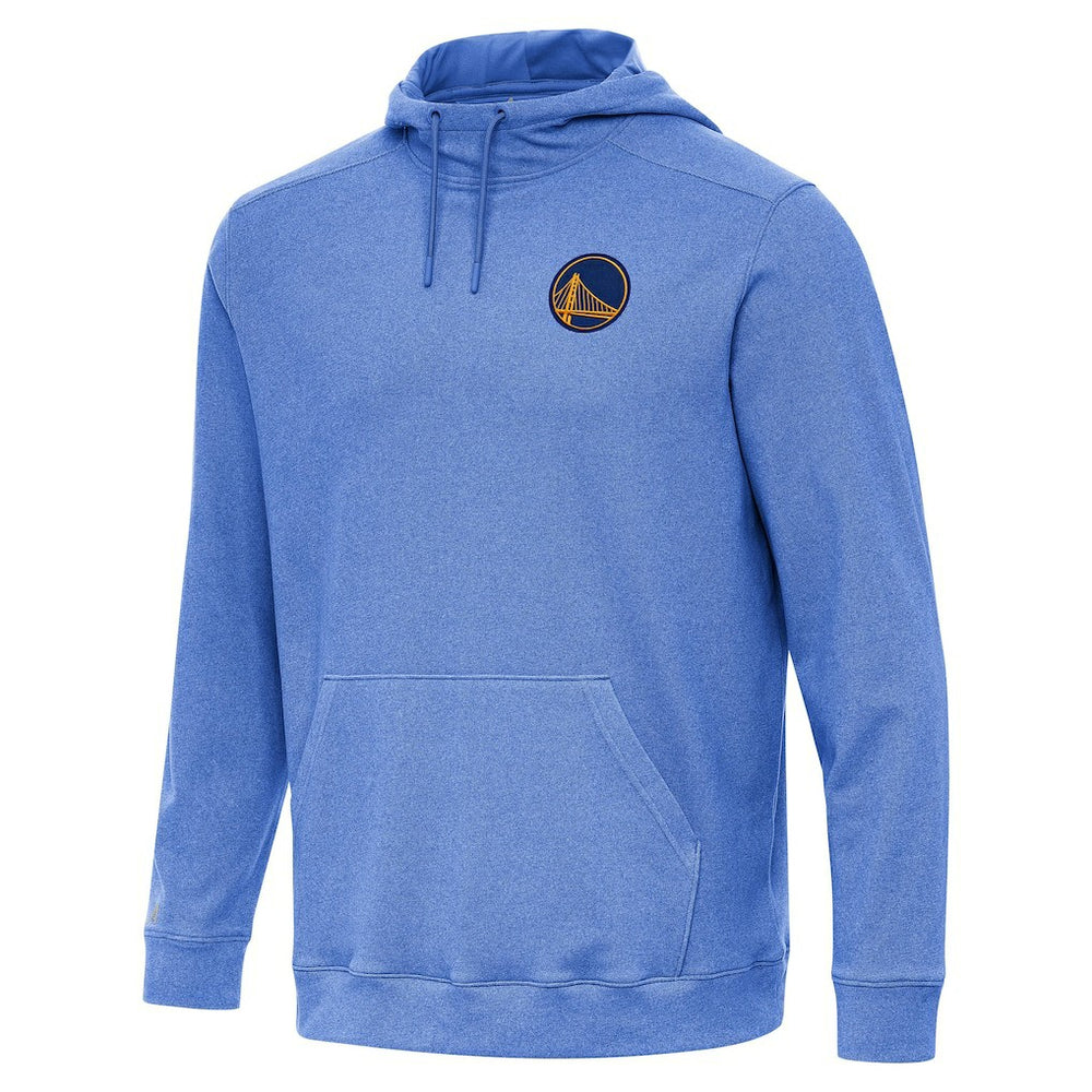 Golden State Warriors Antigua Cloud Pullover Hoodie Heather Royal - NBA