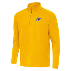 Oklahoma City Thunder Antigua Intent Quarter-Zip Top Gold - NBA