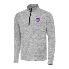 Sacramento Kings Antigua Cause Quarter-Zip Top Black - NBA