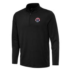 Washington Wizards Antigua Reprocess Quarter-Zip Top Black - NBA