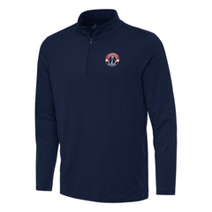 Washington Wizards Antigua Reprocess Quarter-Zip Top Navy - NBA