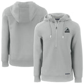 Cleveland Browns Cutter & Buck Roam Eco Recycled Half-Zip Pullover Hoodie Gray | NFL