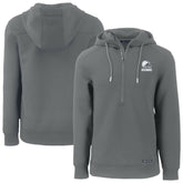 Cleveland Browns Cutter & Buck Roam Eco Recycled Half-Zip Pullover Hoodie Gray | NFL