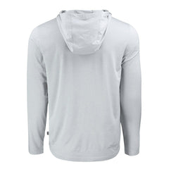 Cleveland Browns Cutter & Buck Coastline Epic Comfort Eco Recycled Long Sleeve Hooded T-Shirt Gray | NFL