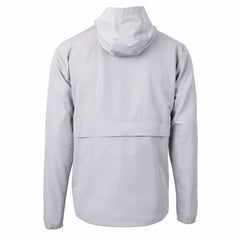 Cleveland Browns Cutter & Buck Charter Eco Recycled Anorak Half-Zip Hoodie Jacket Gray | NFL