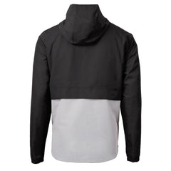 Cleveland Browns Cutter & Buck Charter Eco Recycled Anorak Half-Zip Hoodie Jacket Black | NFL