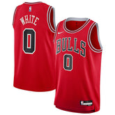 Coby White Chicago Bulls Youth Swingman Jersey Red Icon Edition - NBA