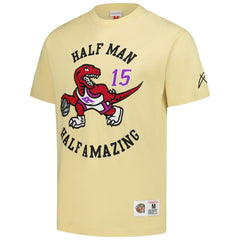 Vince Carter Toronto Raptors Premium T-Shirt Cream - NBA