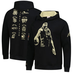 Vince Carter Toronto Raptors NBA Hall of Fame 2024 Fleece Pullover Hoodie Black - NBA