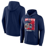 New England Patriots Bud Light Pullover Hoodie Navy | NFL