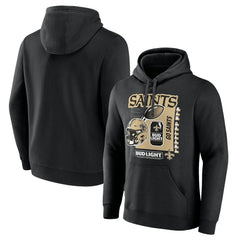 New Orleans Saints Bud Light Pullover Hoodie Black | NFL
