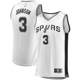 Keldon Johnson San Antonio Spurs Fast Break Association Jersey White - NBA
