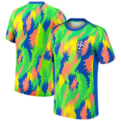 Brazil Women's National Team 2025 Academy Pro Pre-Match Performance Top Blue | Nike