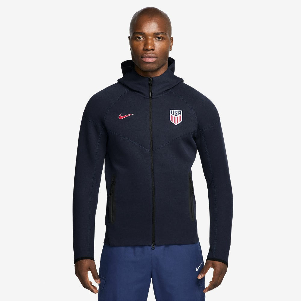 USMNT Tech Fleece Full-Zip Hoodie - Navy | Nike