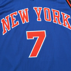 Carmelo Anthony New York Knicks 2010/11 Hardwood Classics Authentic Jersey Blue - NBA