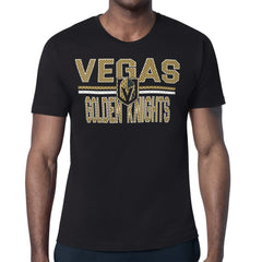 Vegas Golden Knights Starter Mesh Look Team Name T-Shirt - Black - NHL