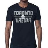 Toronto Maple Leafs Starter Mesh Look Team Name T-Shirt - Navy - NHL