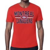 Montreal Canadiens Starter Mesh Look Team Name T-Shirt - Red - NHL