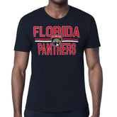 Florida Panthers Starter Mesh Look Team Name T-Shirt - Navy - NHL