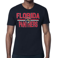 Florida Panthers Starter Mesh Look Team Name T-Shirt - Navy - NHL