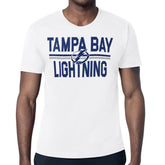 Tampa Bay Lightning Starter Mesh Look Team Name T-Shirt - White - NHL