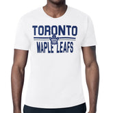 Toronto Maple Leafs Starter Mesh Look Team Name T-Shirt - White - NHL
