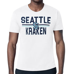 Seattle Kraken Starter Mesh Look Team Name T-Shirt - White - NHL