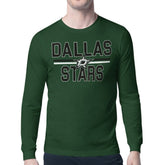 Dallas Stars Starter Mesh Look Team Name Long Sleeve T-Shirt - Green - NHL