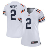 D.J. Moore Chicago Bears Women's Alternate Game Jersey White | Nike for Sale
