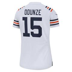 Rome Odunze Chicago Bears Women's Alternate Game Jersey White | Nike for Sale