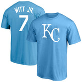 Bobby Witt Jr. Kansas City Royals Fanatics Big & Tall Name & Number T-Shirt - MLB