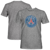 Paris Saint-Germain 1863FC Color Badge Vintage Tri-Blend T-Shirt Heather Gray - FIFA World CUP