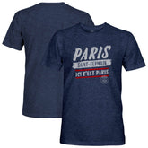 Paris Saint-Germain 1863FC Signage Vintage Tri-Blend T-Shirt Navy - FIFA World CUP