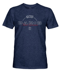 Paris Saint-Germain 1863FC Slogan Vintage Tri-Blend T-Shirt Navy - FIFA World CUP