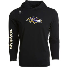 Baltimore Ravens Greyson Clothiers Colorado Long Sleeve Hoodie T-Shirt Black | NFL