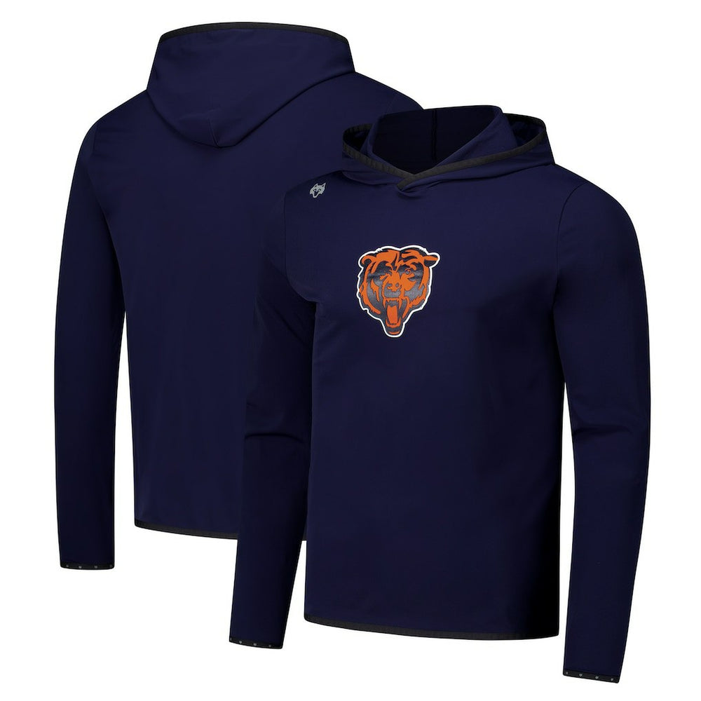 Chicago Bears Greyson Clothiers Colorado Long Sleeve Hoodie T-Shirt Navy | NFL