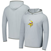 Minnesota Vikings Greyson Clothiers Colorado Long Sleeve Hoodie T-Shirt Gray | NFL