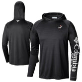 Los Angeles Dodgers Columbia Omni-Wick Terminal Tackle Raglan Long Sleeve Hoodie T-Shirt - MLB
