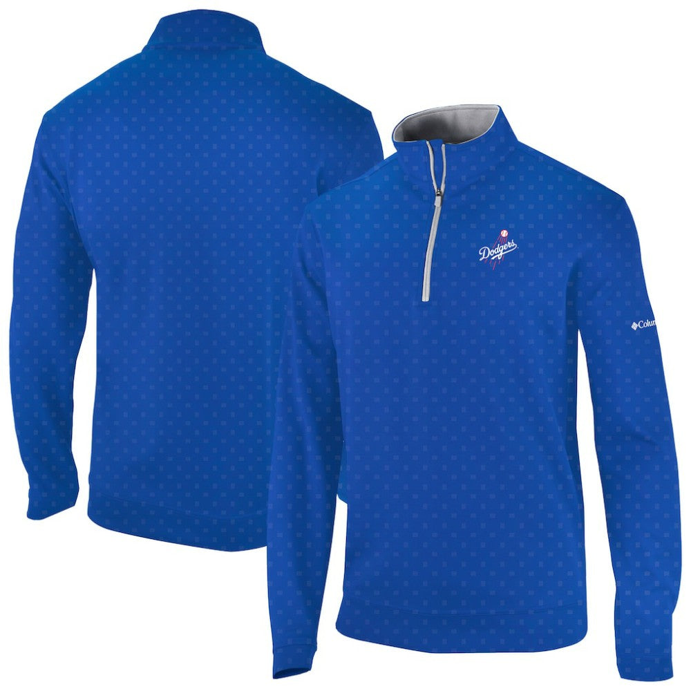 Los Angeles Dodgers Columbia Wickham Hills Omni-Wick Quarter-Zip Jacket - MLB