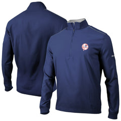 New York Yankees Columbia Omni-Wick Bogey's Paradise Quarter-Zip Top - MLB
