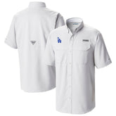 Los Angeles Dodgers Columbia Omni-Wick Low Drag Offshore Button-Up Shirt - MLB
