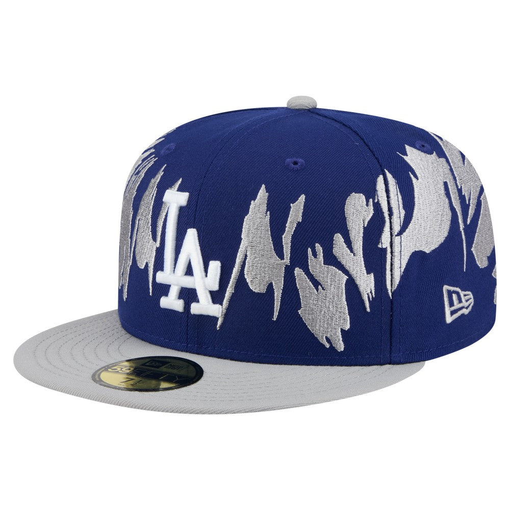 Los Angeles Dodgers New Era Retro Pattern 59FIFTY Fitted Hat - MLB