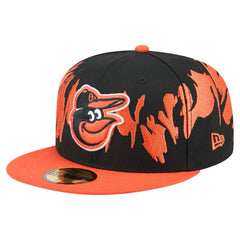 Baltimore Orioles New Era Retro Pattern 59FIFTY Fitted Hat - MLB