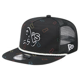 Athletics New Era Gummy Golfer Trucker Adjustable Hat - MLB