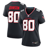 Andre Johnson Houston Texans Women's Team Retired Player Game Jersey Navy | Nike for Sale