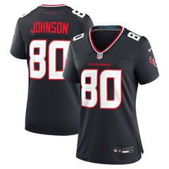 Andre Johnson Houston Texans Women's Team Retired Player Game Jersey Navy | Nike for Sale