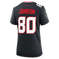 Andre Johnson Houston Texans Women's Team Retired Player Game Jersey Navy | Nike for Sale