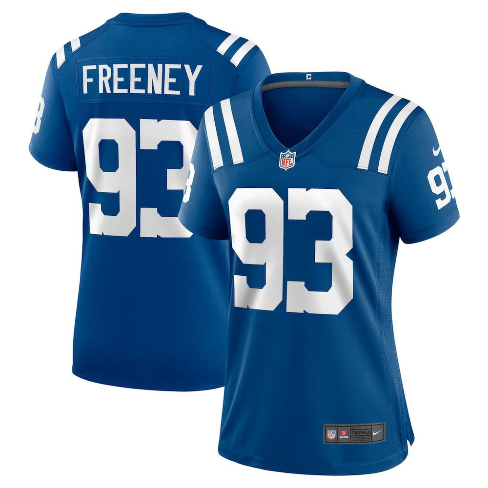 Dwight Freeney Indianapolis Colts Women's Team Retired Player Game Jersey Royal | Nike for Sale