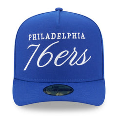 Philadelphia 76ers 2025 NBA Draft A-Frame 59FIFTY Fitted Hat Royal - NBA