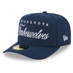 Minnesota Timberwolves 2025 NBA Draft A-Frame 59FIFTY Fitted Hat Navy - NBA